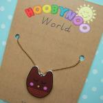 Cute Brown Owl Acrylic Neck..
