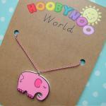 Pink Elephant Acrylic Child..