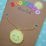 Happy Sun Acrylic Summer Ne..