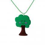 Cute Tree Acrylic Necklace ..
