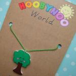 Cute Tree Acrylic Necklace ..